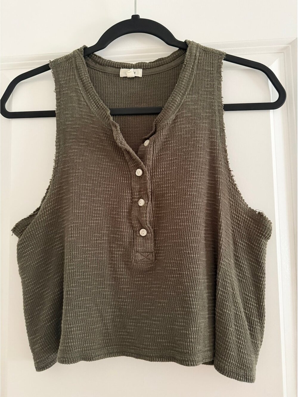 Aerie Henley button up Tank